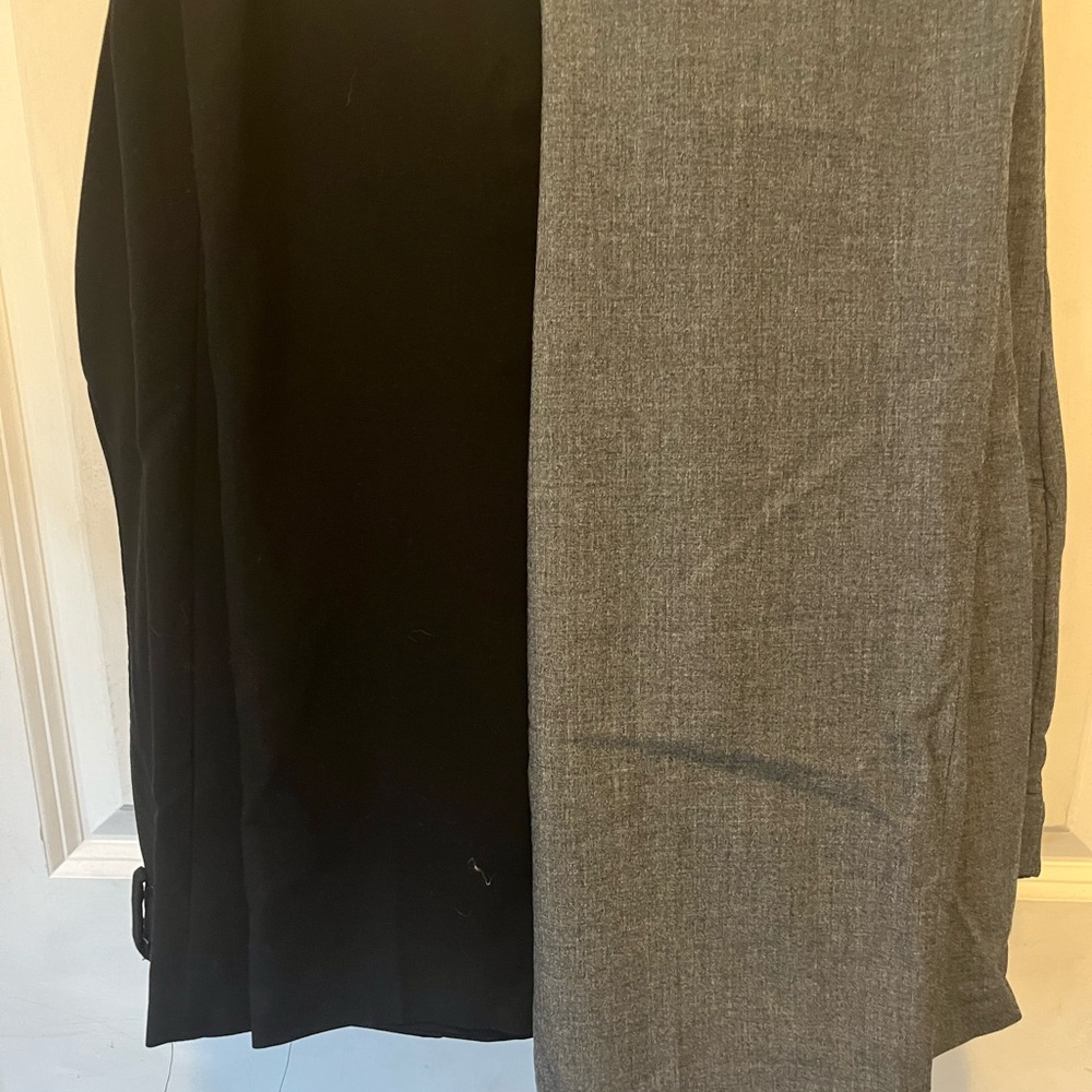 George Charcoal and Black Trousers